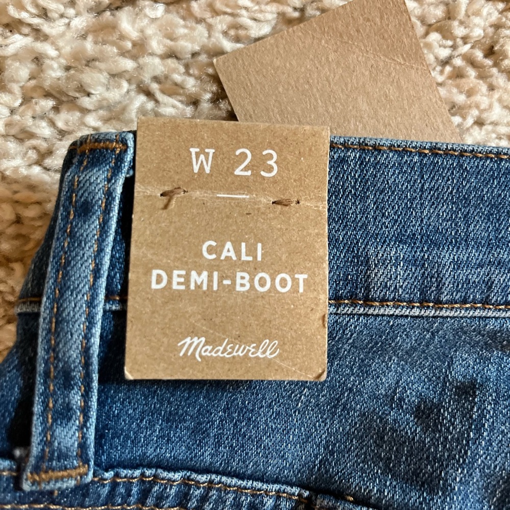 Madewell Cali-Demi boot Jean